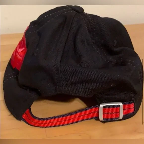 PINK VS ROSES EMBROIDERY BLING BASEBALL CAP - Picture 3 of 5